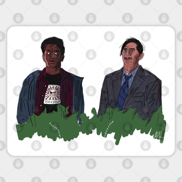 Harold & Kumar: Your Special Bush Sticker by 51Deesigns